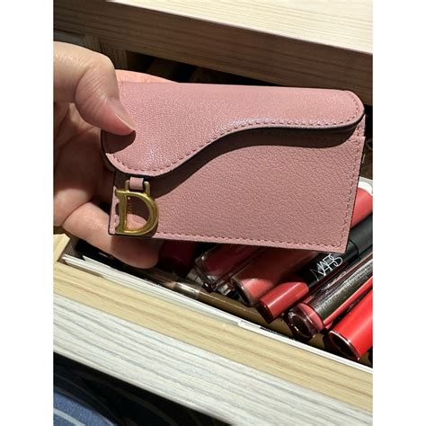 dior saddle皮夾